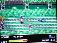 une photo d'Ã©cran de Mazin Wars sur Sega Megadrive